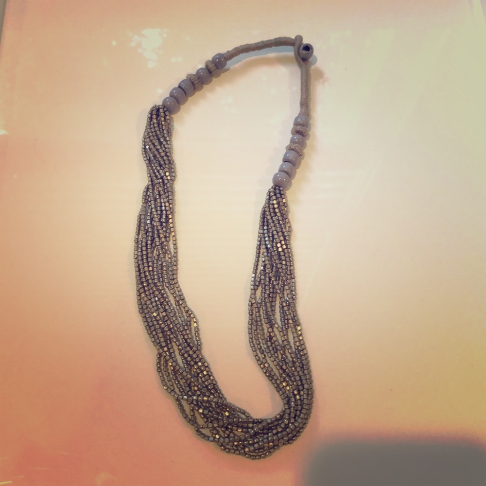 Multi beaded necklace